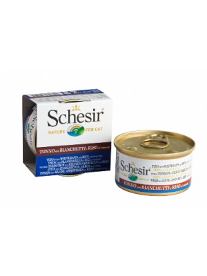 Vlažna hrana za mačke Schesir Cat tuna i inćuni 85gr